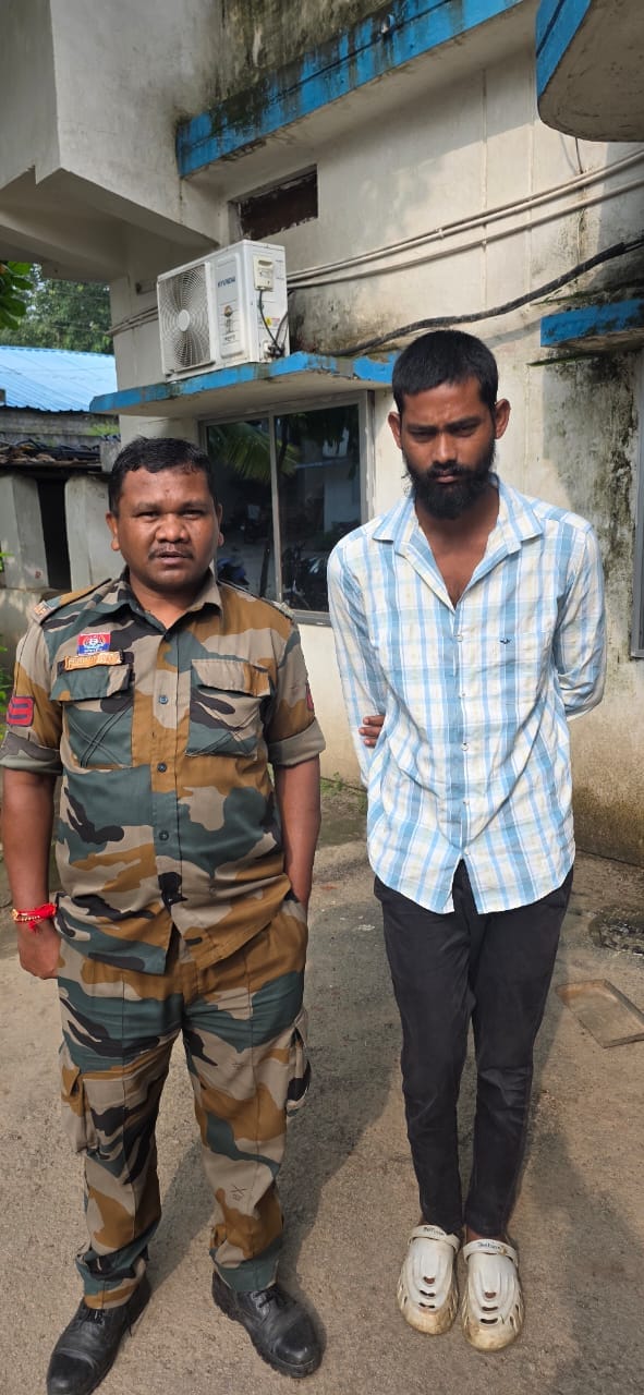 नशेड़ी युवक का चाकू के साथ भाईगिरी स्टाइल ,पुलिस ने चंद घंटे में उतारा नशा, गिरफ्तार 