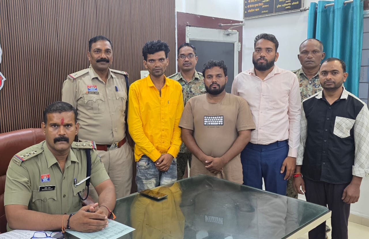 पुसवाड़ा से 121 क्विंटल धान पहुंचना था राजिम, रास्ते से ट्रक सहित हो गया गायब, 4 आरोपी गिरफ्तार 