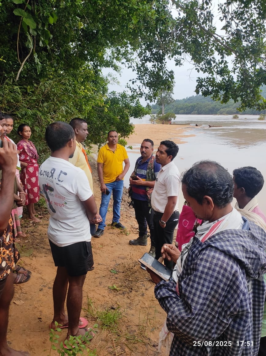 इंद्रावती में नाव पलटी, 2 बच्चियां लापता, 12 घंटे से तलाश जारी ,