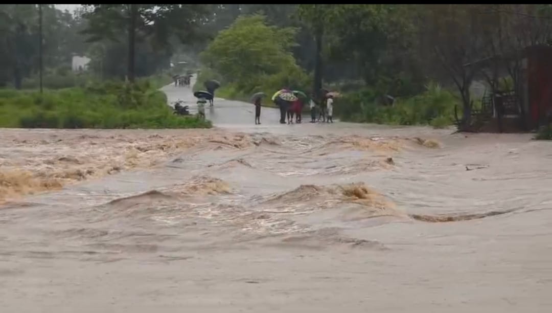 बीजापुर समेत&nbsp; बस्तर कई हिस्सों में भारी बारिश, कई रास्ते बंद, सैकड़ों गांव बने टापू